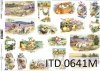 Decoupage paper ITD D0641M
